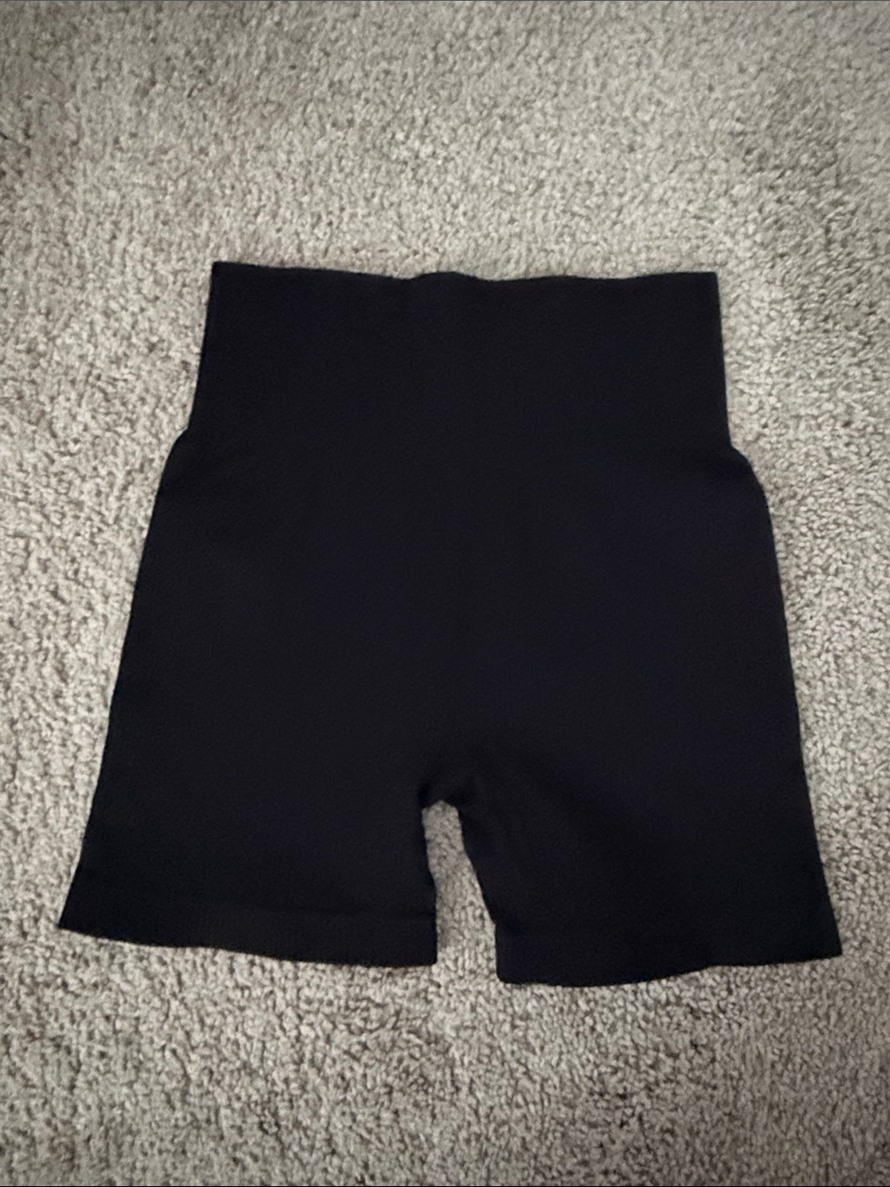 High-Waist Black Women’s Shorts